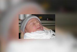Mesothelioma survivor Heather Von St. James' baby