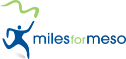 Miles for Meso event logo